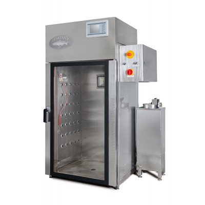 automatic mini fish, meat, poultry smoke house